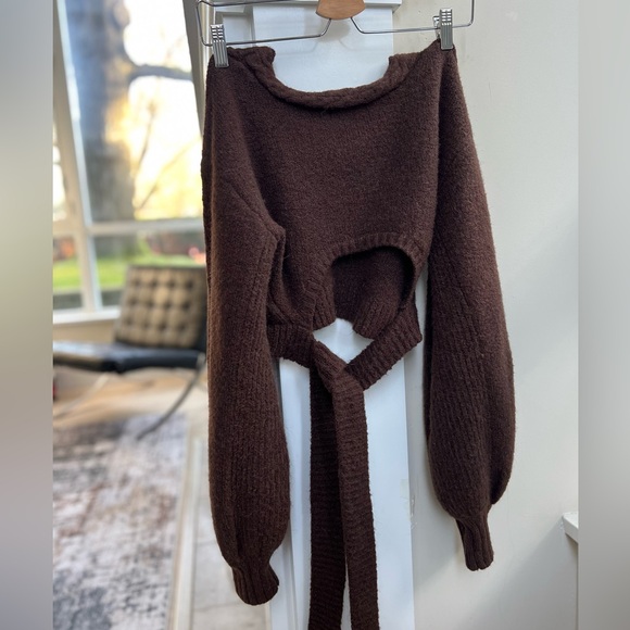 For Love & Lemons Amelia cropped sweater - Picture 6 of 8